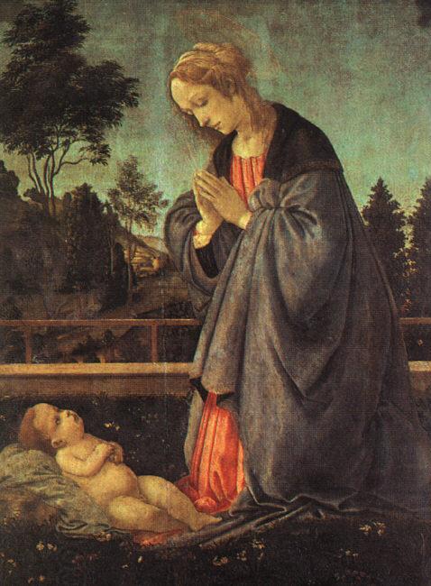 Filippino Lippi The Adoration of the Child China oil painting art